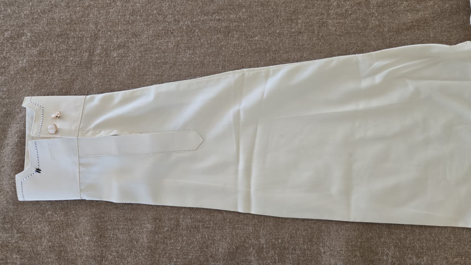 Modern Sophisticated Cream Color Shalwar Kameez