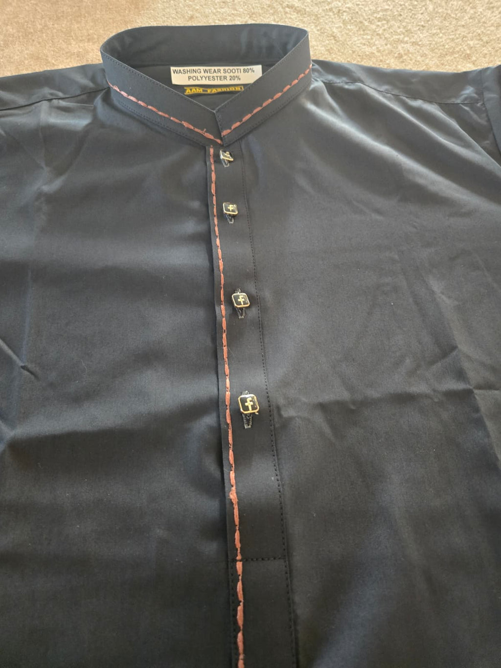 Sleek Elegant Black Kameez with Trouser