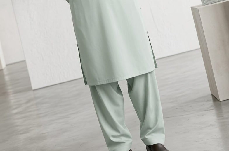 Stylish and Refreshing Light Green Shalwar Kameez